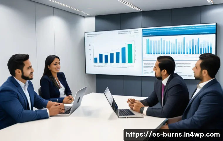 협력업체 리스크 관리 방법론 - A professional business meeting scene in a modern office in Mexico City, showing diverse Latin Ameri...